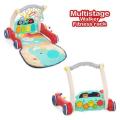 Playing piano with baby walker, gym, music and lighting activity center