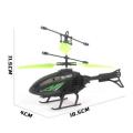 2-in-1 Green Flying Indoor Helicopter with Hand Gesture Remote for Kids