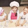 Kids Apron Cooking Play set  - Pink
