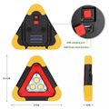 Portable Warning Vehicle Emergency Triangle