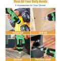 Cordless Screwdriver, Rechargeable Electric Screwdriver with LED Light