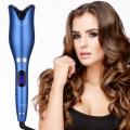 GB Automatic Hair Curler Air Spin & N Curl 1 Inch Ceramic Rotating Curler r - Blue