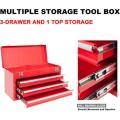 20` Torin Portable Steel 3 Drawer Tool Box with Metal Latch Closure