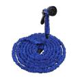 Expandable Magic Hosepipe with Spray Nozzle - 15m - Green. - Blue