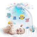 Rotating Baby Musical Crib Mobile Hanging Bed Bell With Light Projector