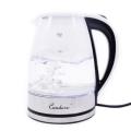 Cordless Electric Glass Kettle 2 Liter  - White