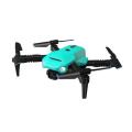 Drone dual camera height maintain positioning folding