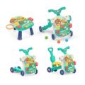4 in 1 Baby Multifunction Walker, Game Panel, Sit-to-Stand Walker