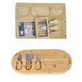 Bamboo Cheese Board with Cheese Knife, Cheese Board, Serving Tray
