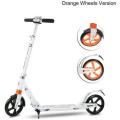 Scooters Children and Adults Foldable & Height Adjustable Scooters - White