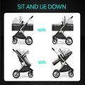Multifunctional Baby Stroller 2 In 1 Pram Baby Carriage High Landscape