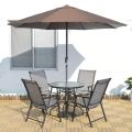 3M Iron Garden Parasol Umbrella S Patio With Parasol Base