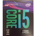 Intel® Core i5-8400 Processor 9M Cache, 2.8GHz up to 4.00 GHz