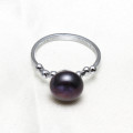 Magnificent 9mm Genuine Cultured Pearl Ring
