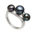 Magnificent 9mm Genuine Cultured Pearl Ring