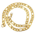 XMAS Special - KAVANAGHS - Gorgeous Stainless Steel Gold Plated Figaro Chain.  22inch length.