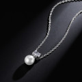 Natural Freshwater 15mm Pearl Necklace with Clasp 17 Inch