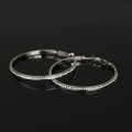 Lovely Hoop Stainless Steel Earrings 53mm