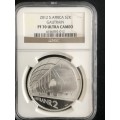 2012 South African Republic Silver 2 Rand Coin PF 70 Ultra Cameo  Gautrain