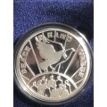 1993 R2 Peace Silver Proof Coin in Capsule in Mint Box