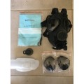 HUBER-SUHNER Swiss Military Gas Mask with extras