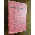 The Army Quarterly Vol. I No. 2 January 1921