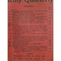The Army Quarterly Vol. I No. 2 January 1921