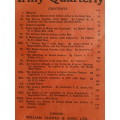 The Army Quarterly Vol. X. No. 1 April, 1925