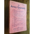 The Army Quarterly Vol. X. No. 1 April, 1925