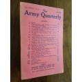 The Army Quarterly Vol. XXXVI, No. 2 July, 1938