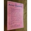 The Army Quarterly Vol. XXV, No. 1 October, 1932