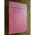 The Army Quarterly Vol. III. No. 1 October, 1921