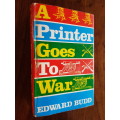 A Printer Goes to War - Edward Budd