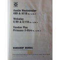 Workshop Manual - Austin Westminster, Wolsley & Vanden Plas Princess 3 Litre