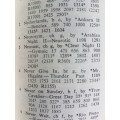 South African Racing Calendar Vol. 62 1st August 1965 to 31st July 1966