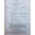 The Bulletin of the South African Spelaeological Association (Cape Section) Vol 3 No. 1 1958