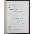 Signed Copy - Archaeology in Southern Africa - By H.C. Woodhouse