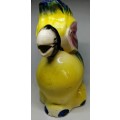 LAST CHANCE AT THIS PRICE - 20% OFF VINTAGE CERAMIC PARROT COCKATOO JUG PITCHER