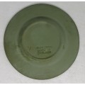 VINTAGE WEDGWOOD JASPERWARE ASHTRAY GREEN