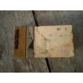 Antique South African Duplicate Receipt Book from the 1930s Filled In Pounds And Shillings