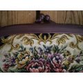 Antique Flower Tapestry Clutch