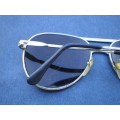 Vintage Original 1970s Racing Style Mens Eyeglasses Spectacles Frame