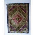 Antique Indian Fabric Wall Hanging