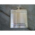 Beautiful Stainless Steel Engraved 'Happy 40th" Hip Flask 5 oz ideal birthday gift