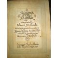 Rubaiyat Of Omar Khayyam Adam And Charles Black 1909 Translated by Fitzgerald