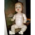 Collectable Large 1950s Vintage Celluloid Kader Speaking Doll Hands Missing 65 cm