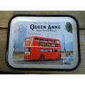 Vintage Rare Scotch Whisky Queen Anne Metal Tray 1950s