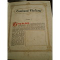 Gentlemen The King Tobacco Card Book With Three Cards