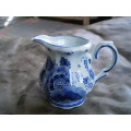 Tea Set Of Delft Porcelain 3 Plates 1 Sugar Bowl Milk Jug And Coffee Pot