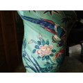 Vintage Unusual Large Handpainted Lucia Ware No.12402 Vase 27cm x 20cm signed